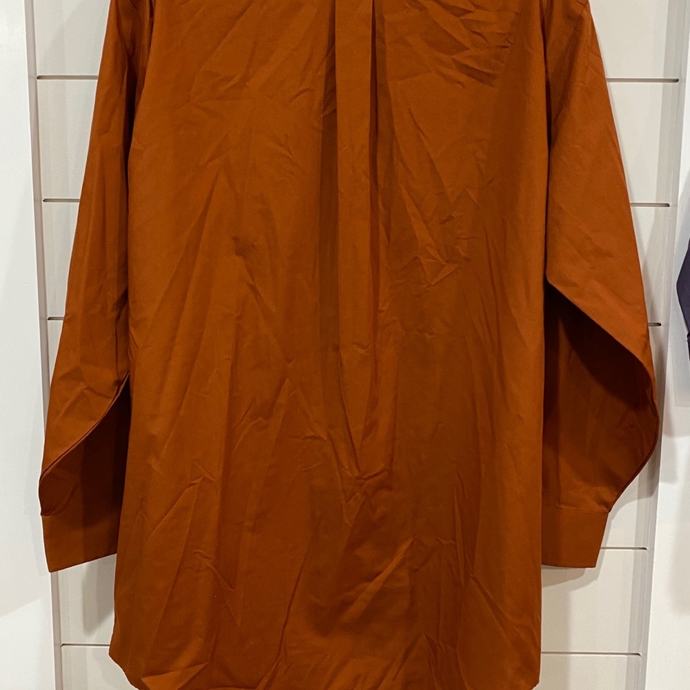 Stafford Rust Dress Shirt - Picture 4 of 4
